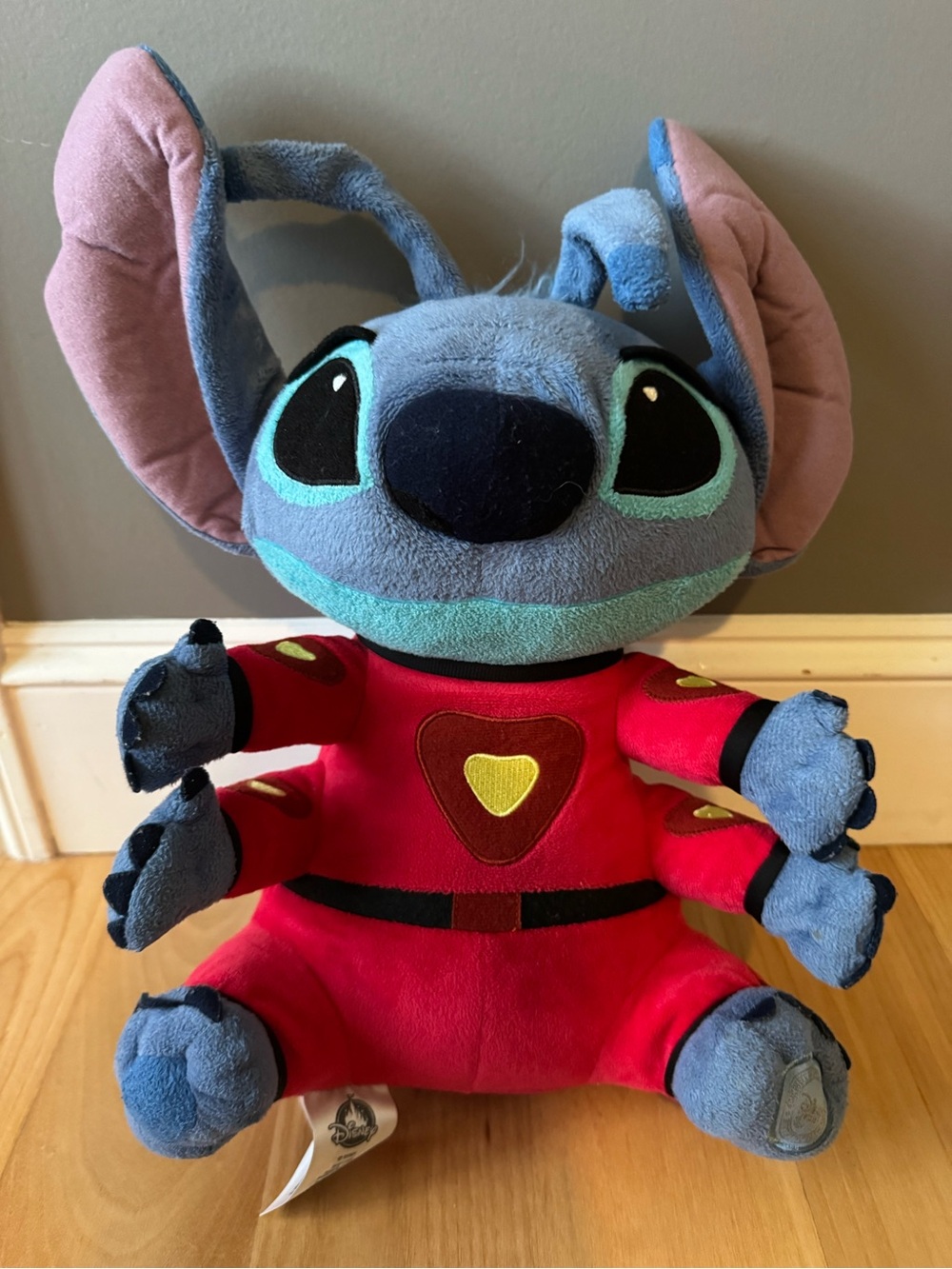 Disney Store Stitch Experiment 626 Red Space Suit 4 Arm Plush Lilo & Stitch